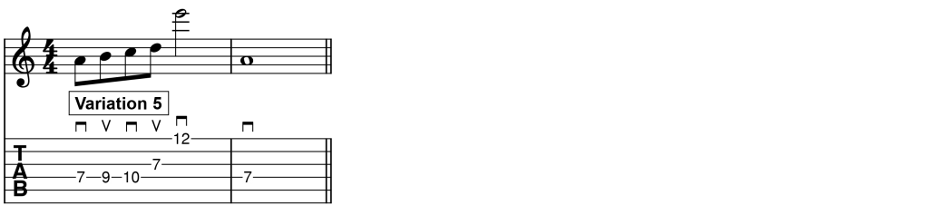 Octave Displacement: Variation 5